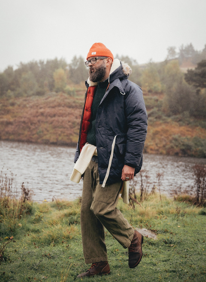 Everest Parka in Navy 3