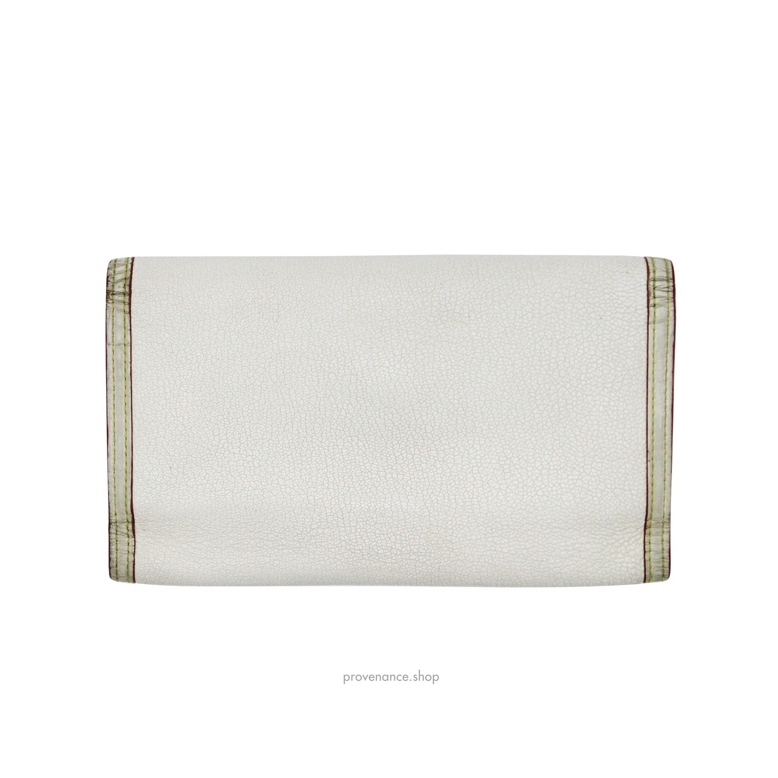 Louis Vuitton International Wallet - White Suhali Leather - 3