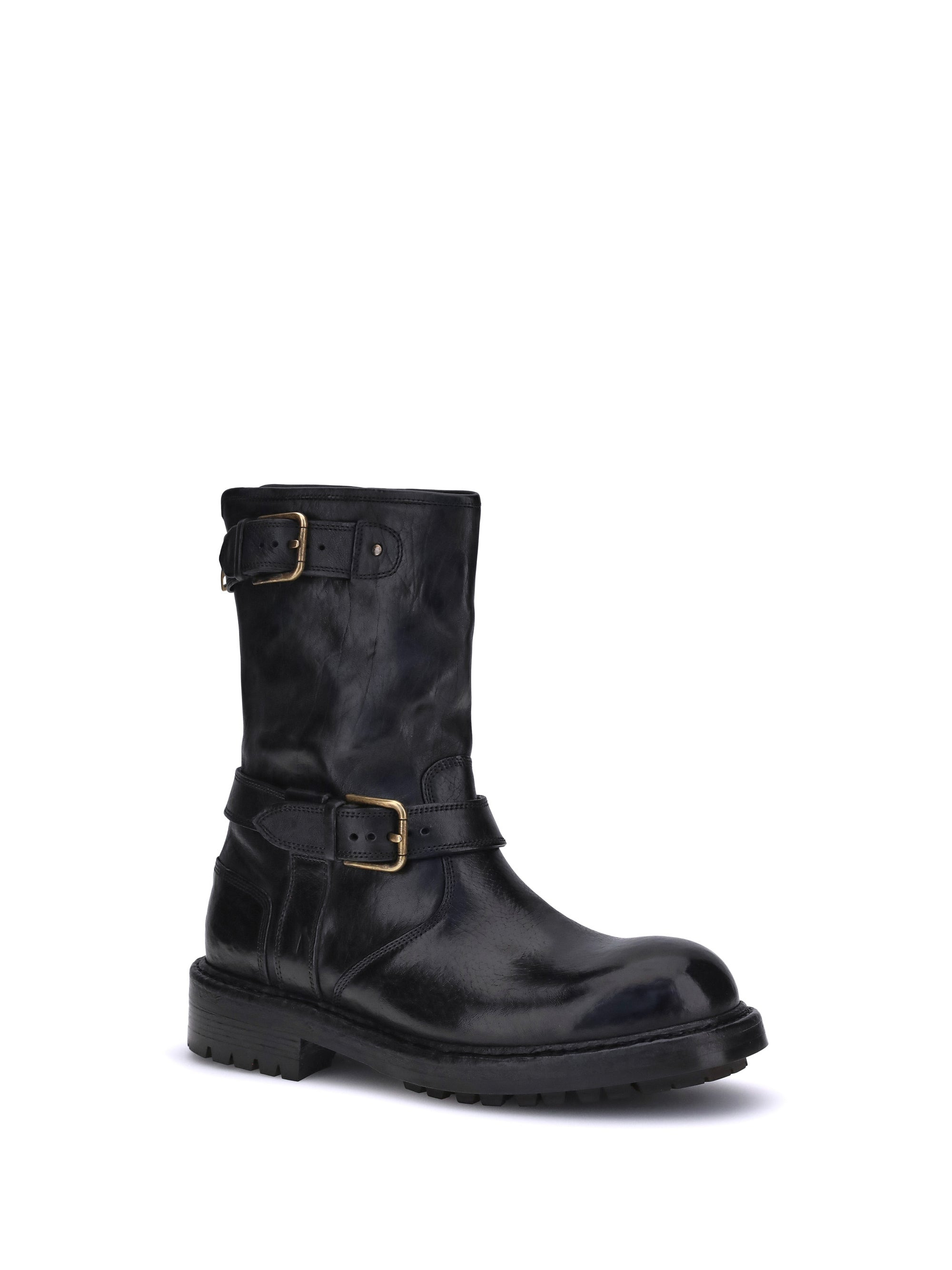 Dolce & Gabbana Men Leather Boots - 2