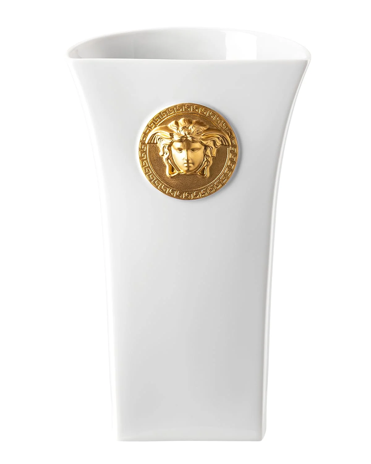 Medusa Madness Vase in White - 10.25" - 1