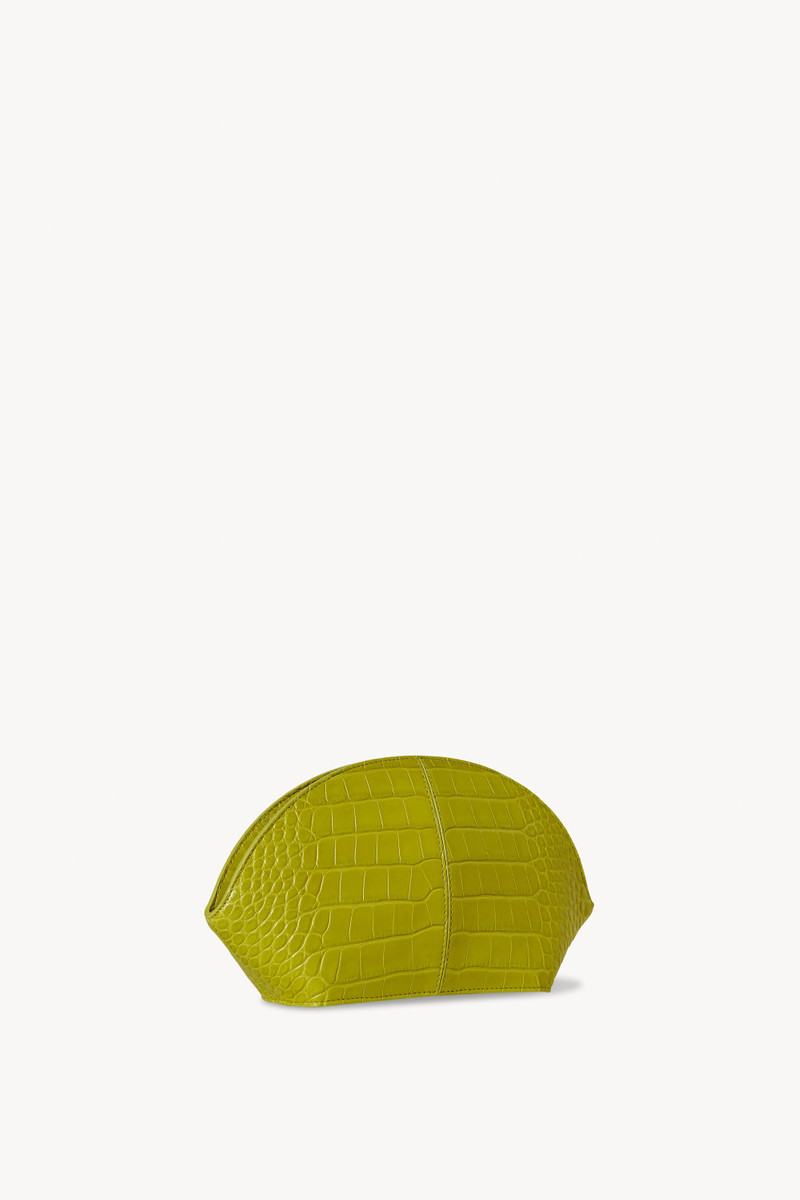 The Row Mel Clutch in Alligator outlook