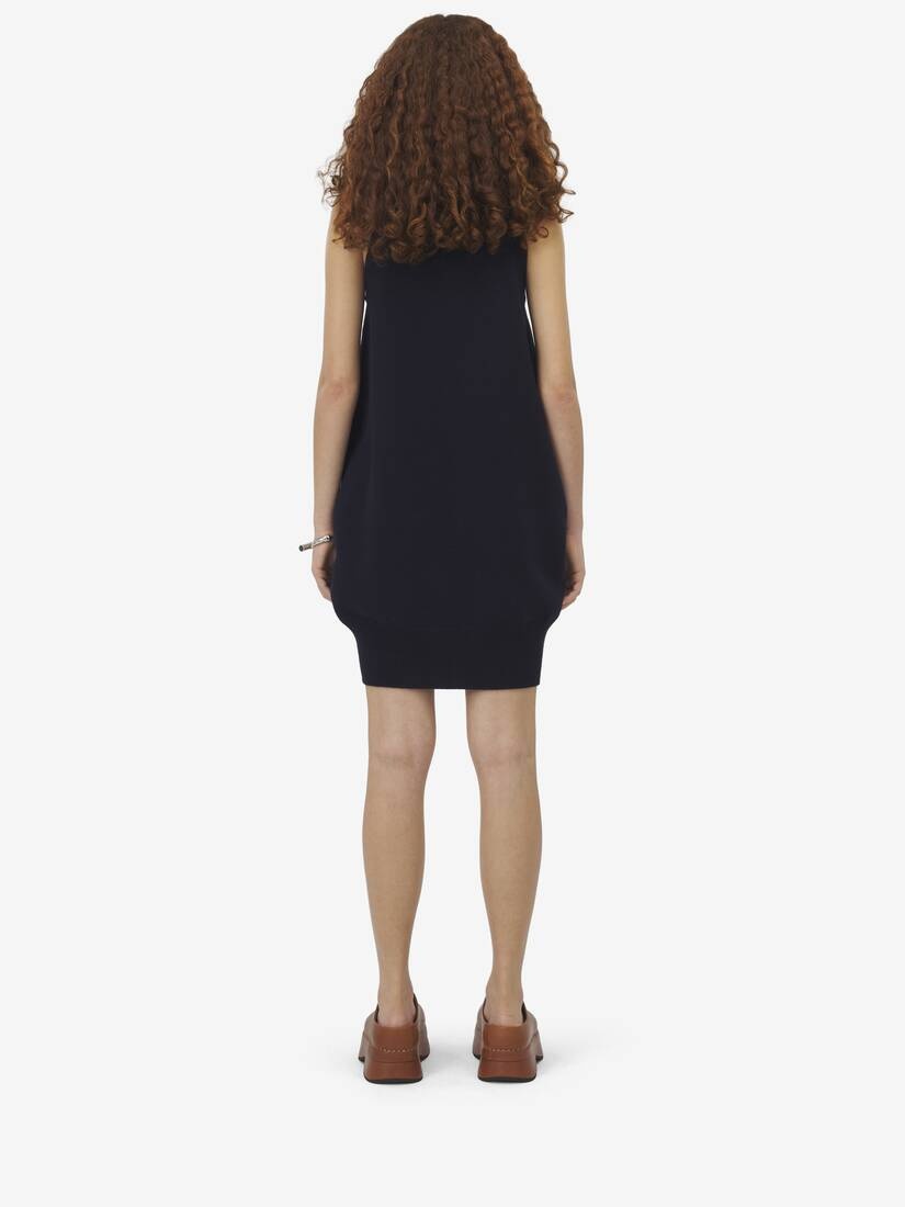Knitted Mini Dress - 4