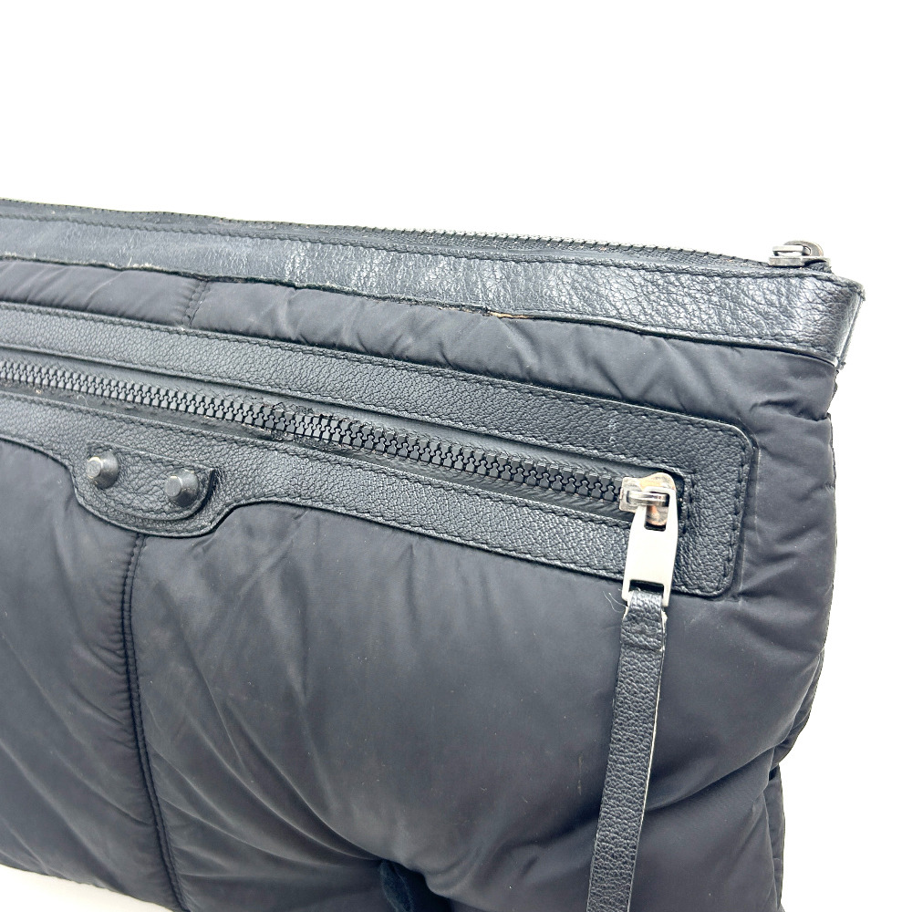 Balenciaga Motor Nylon Clutch 273023 1000 G 528147 - 8