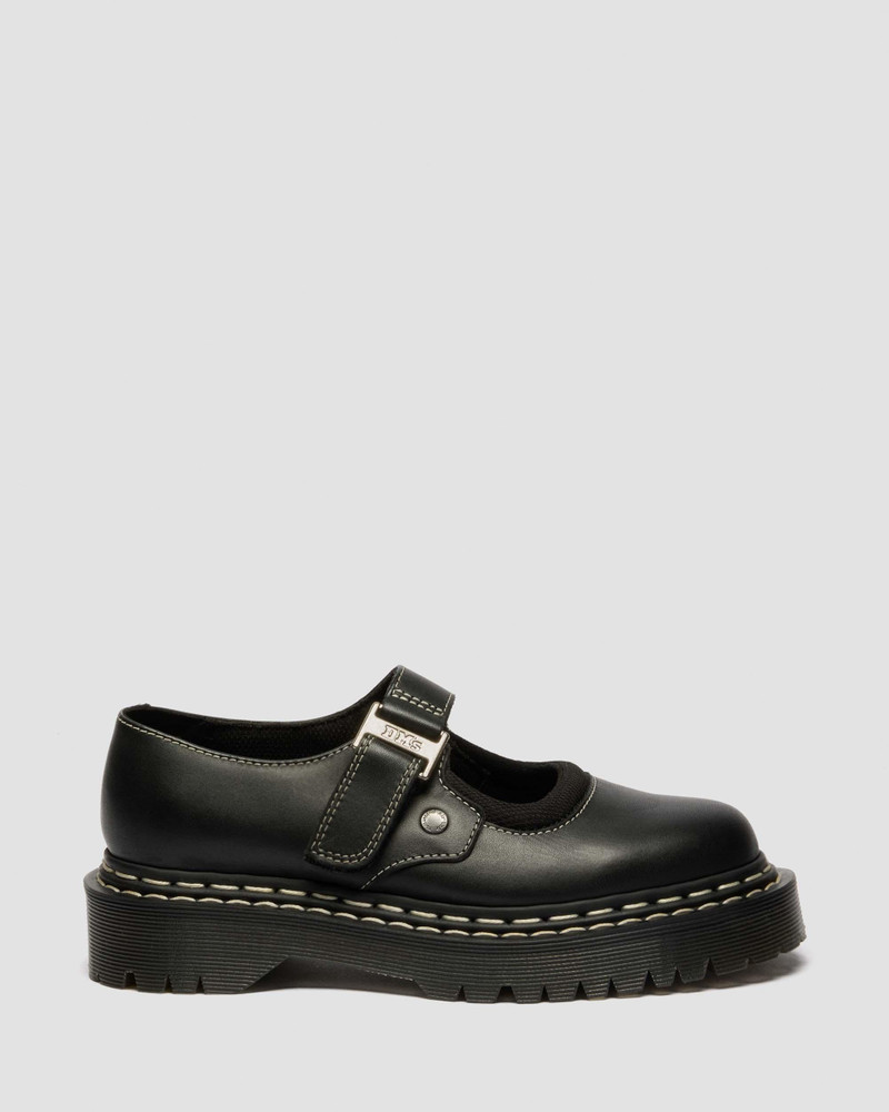 Mary Jane Bex Full Grain Leather Double Stitch Shoes 1