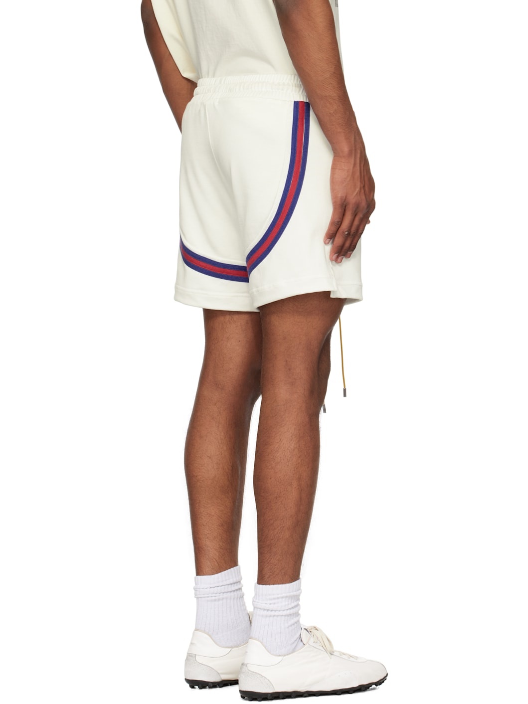 White Crest Veille Track Shorts - 3
