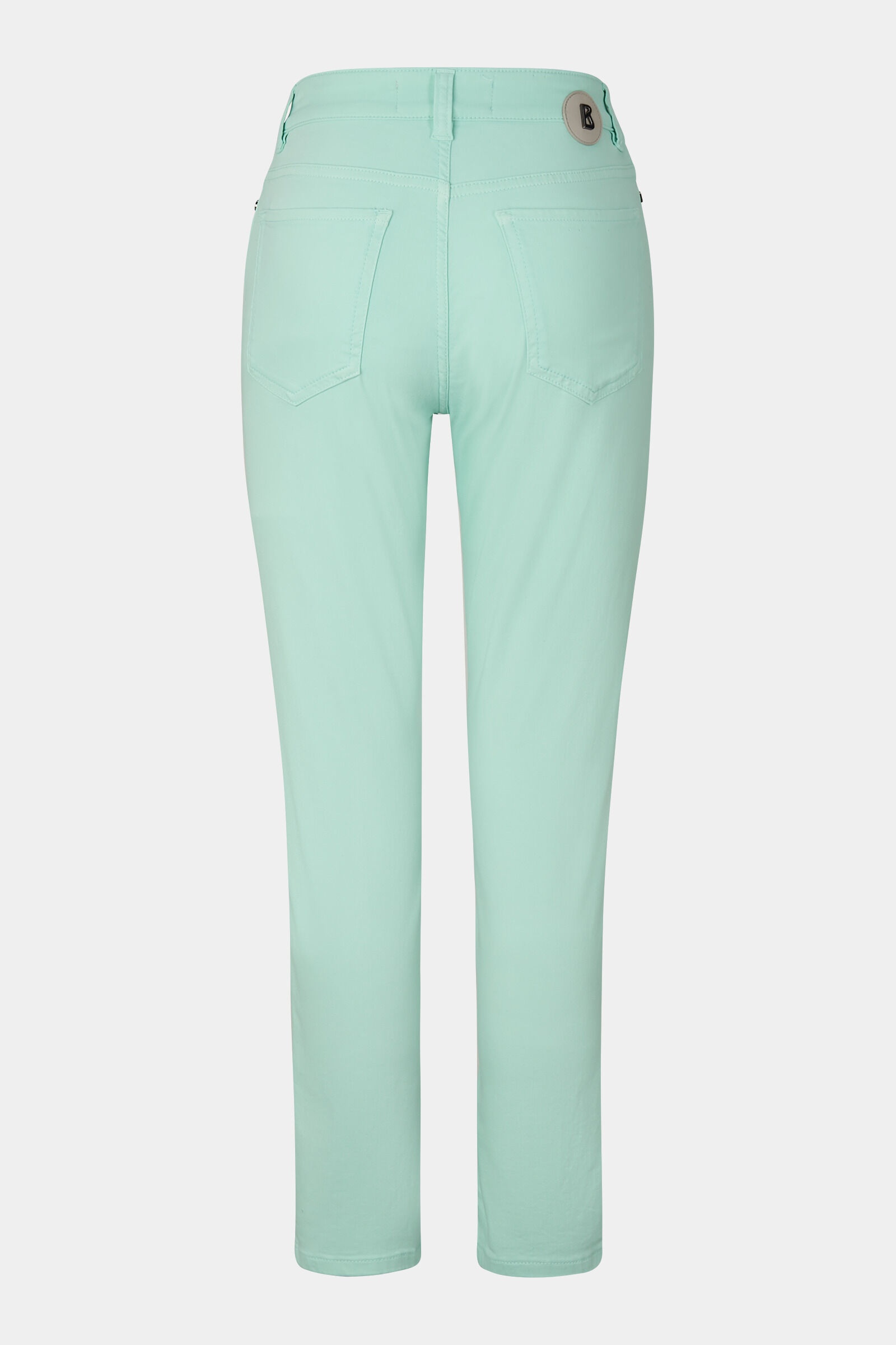 Slim fit Julie 7/8 jeans in Mint - 7