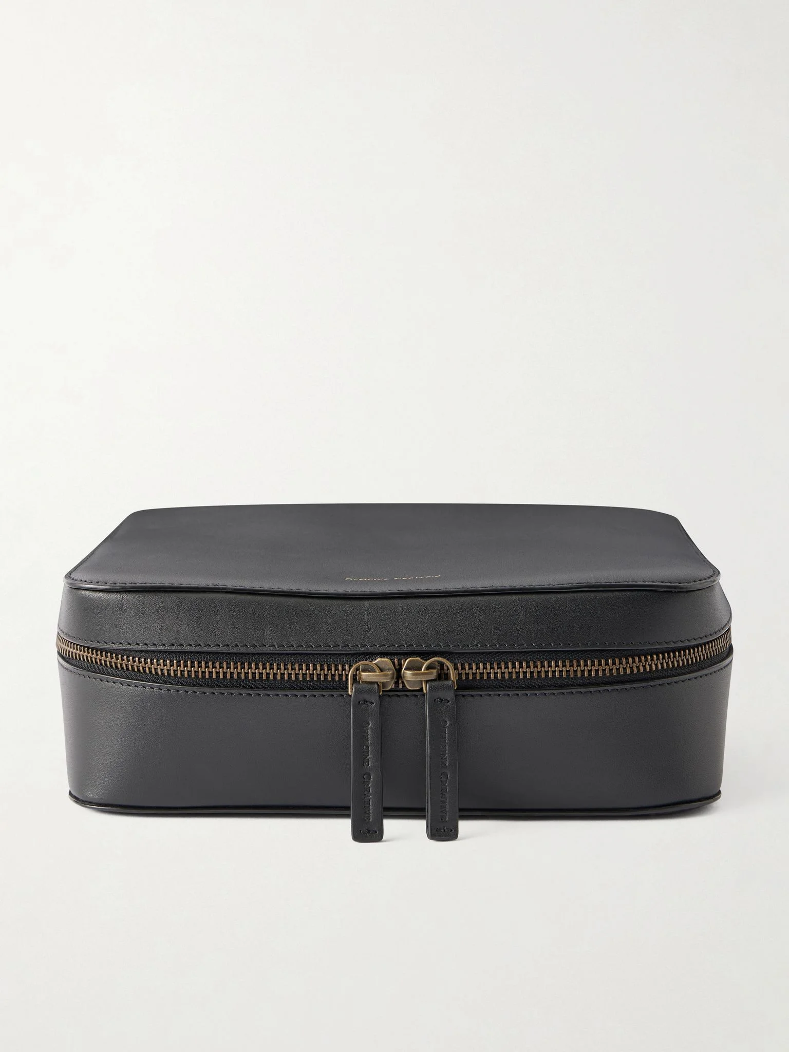 Shoe Care Set with Leather Case Black - 1