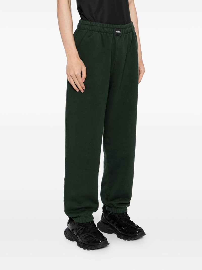 embroidered-logo trousers 3