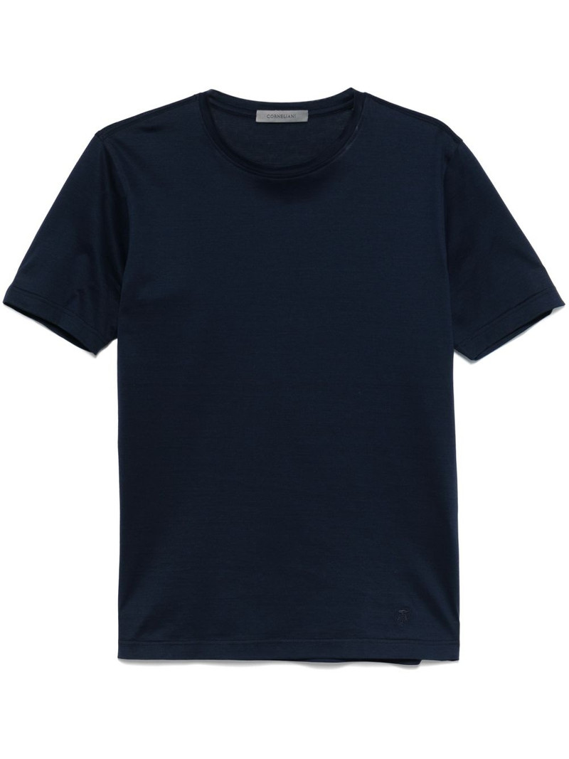 embroidered-logo T-shirt 1