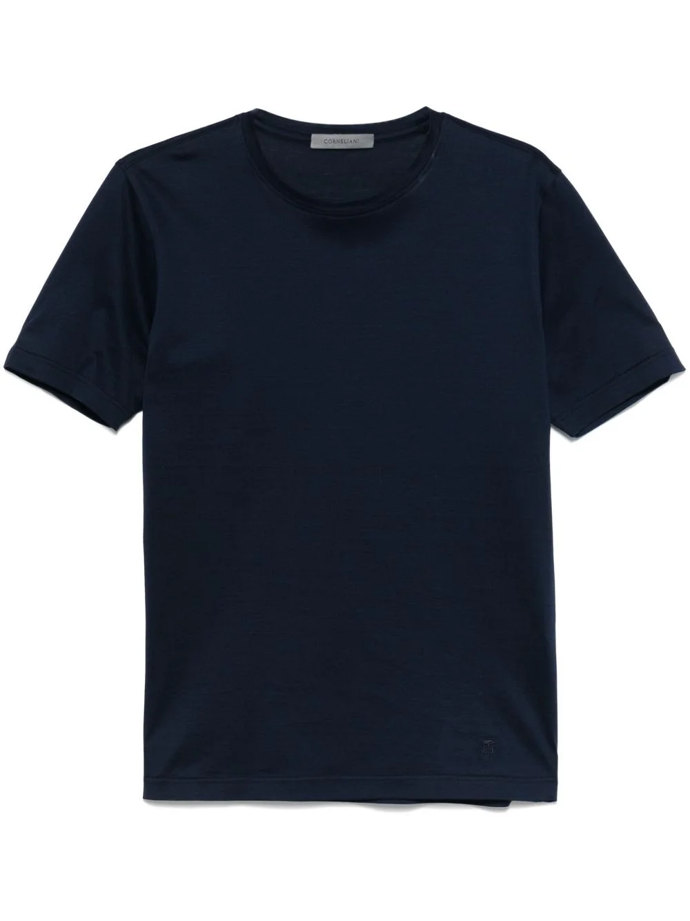 embroidered-logo T-shirt - 1