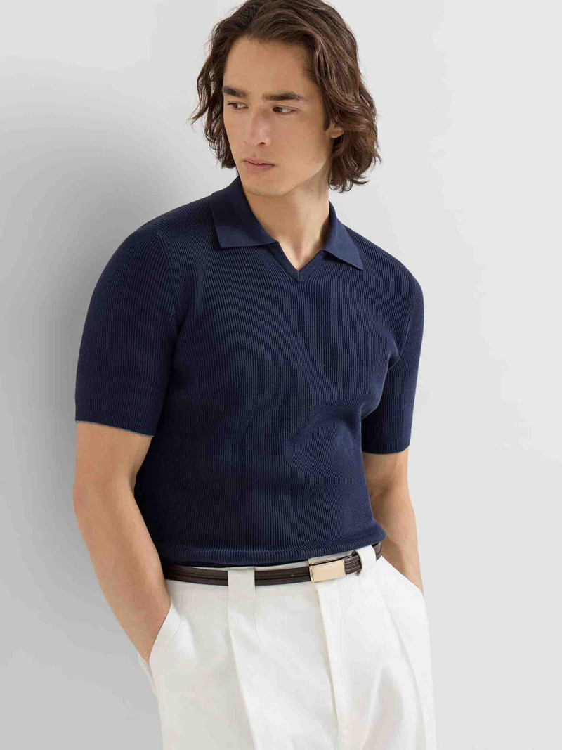Brunello Cucinelli POLO KNIT COTTON outlook