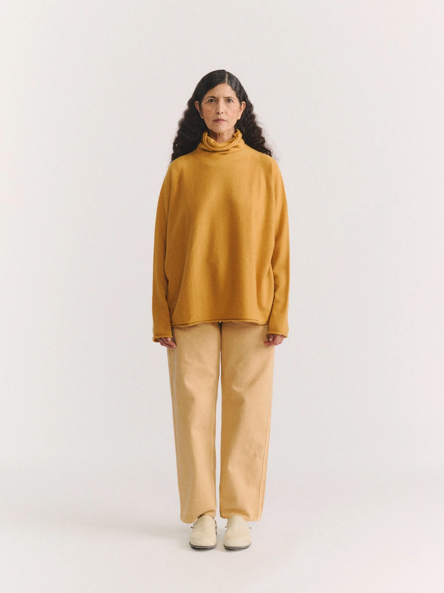 CHIMNEY SEAMLESS JUMPER - CASH - GOLD - 1