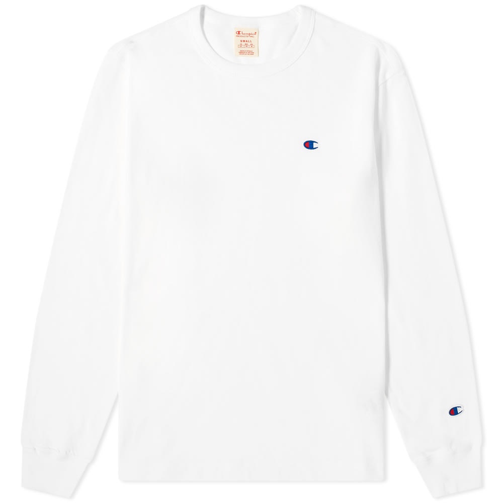 Champion Reverse Weave Long Sleeve Classic Tee - 1