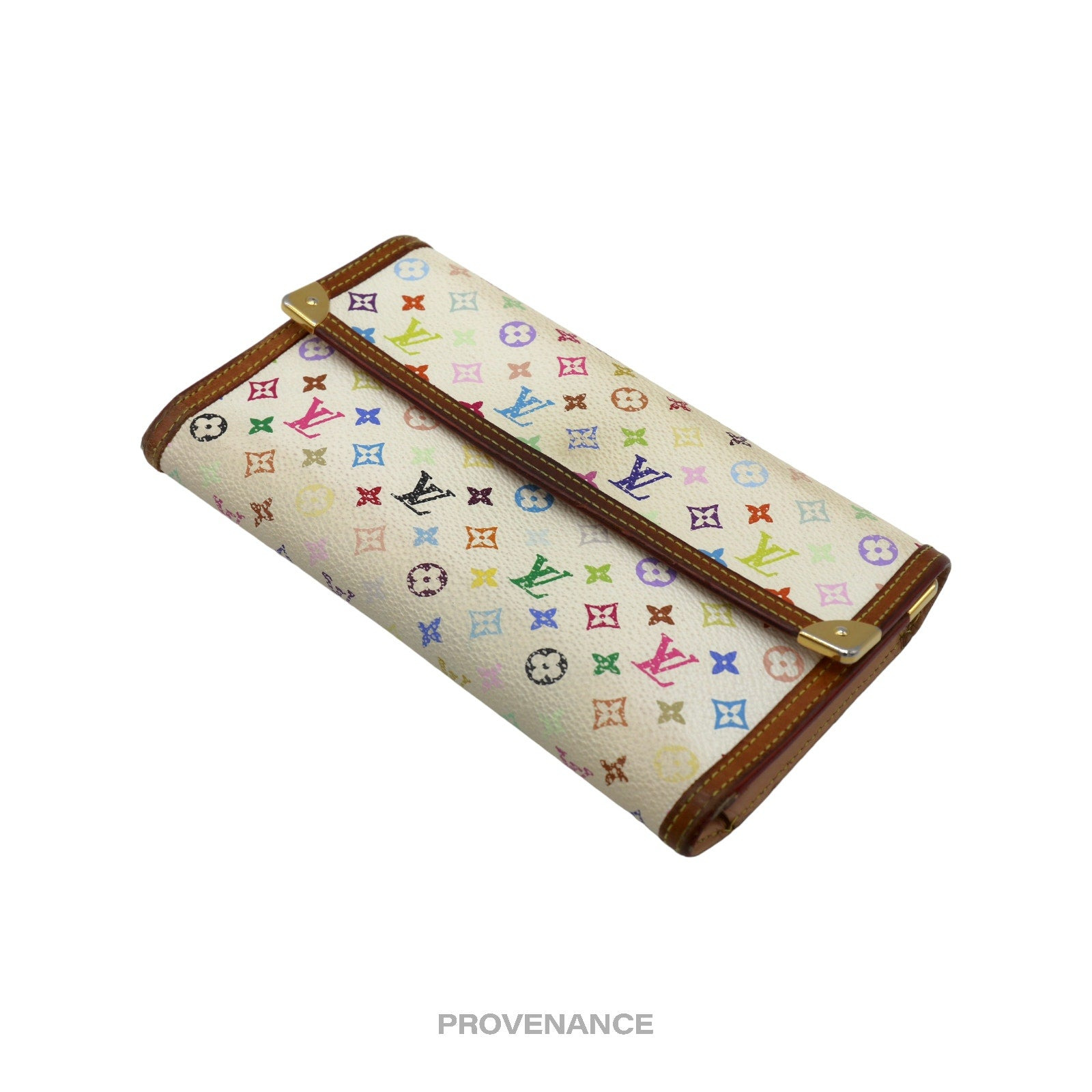 Louis Vuitton International Wallet - Monogram Multicolore White - 4
