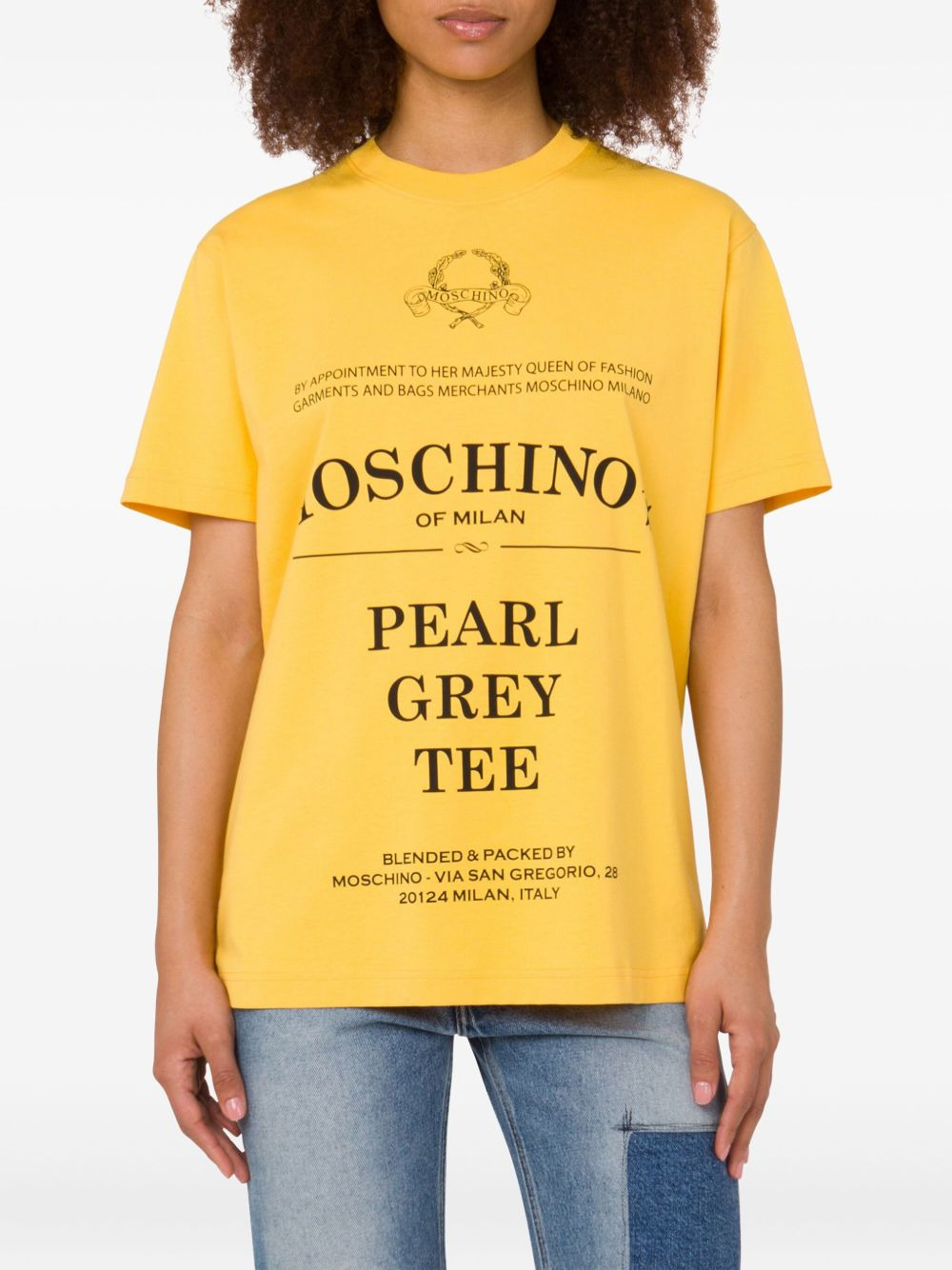 printed jersey T-shirt - 3