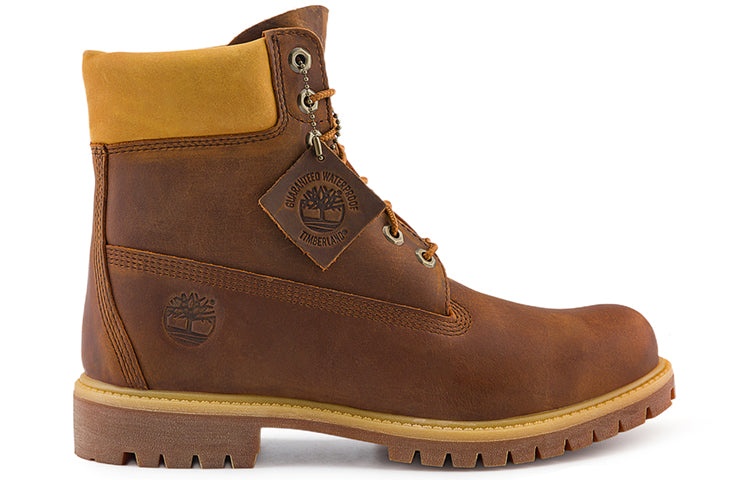 Timberland Premium 6 Inch Waterproof Boot 'Medium Brown Yellow' A628D - 3