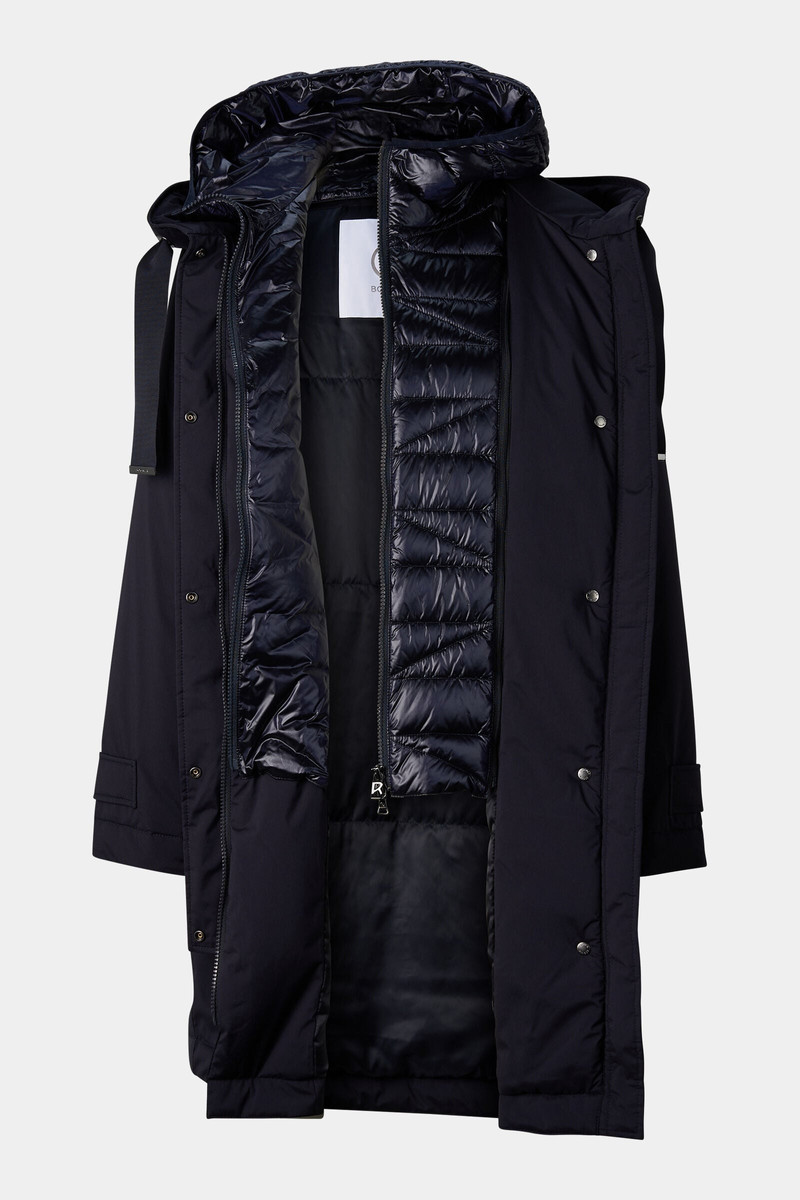 Kaja Coat in Navy 2