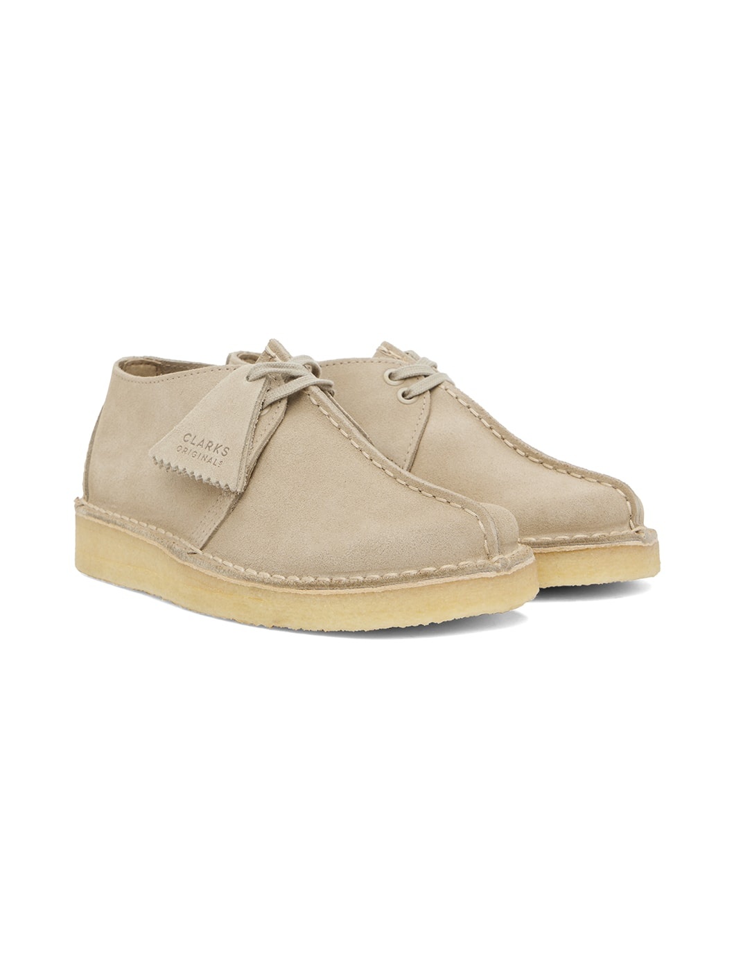 Beige Desert Trek Derbys - 4