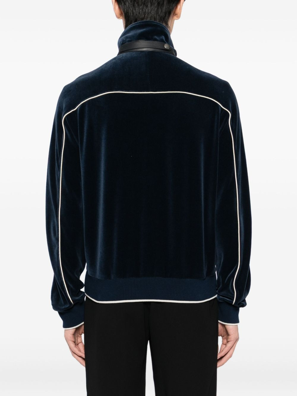 two-way zip up jacket - 4