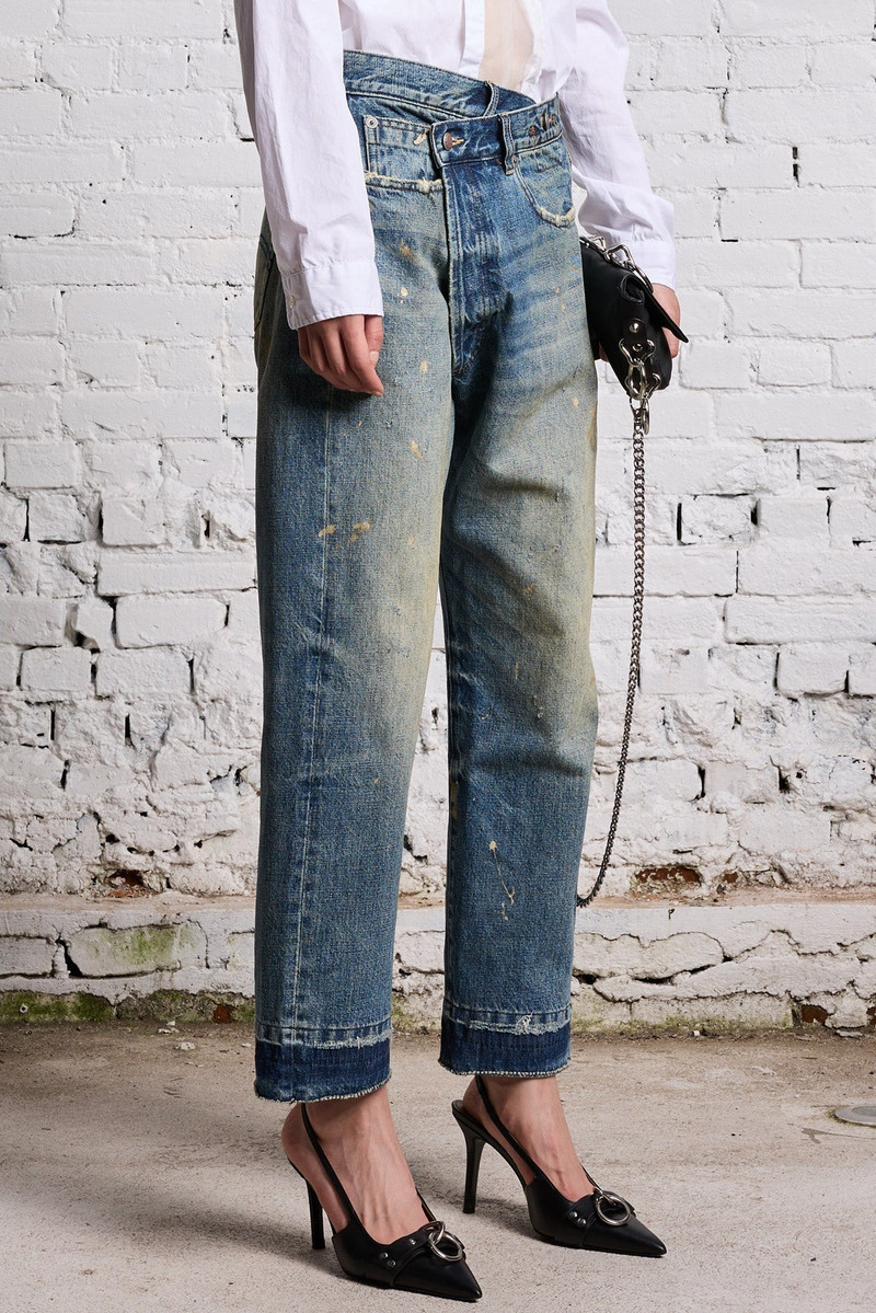 GOLD SPLATTER CROSSOVER - CLINTON BLUE 5