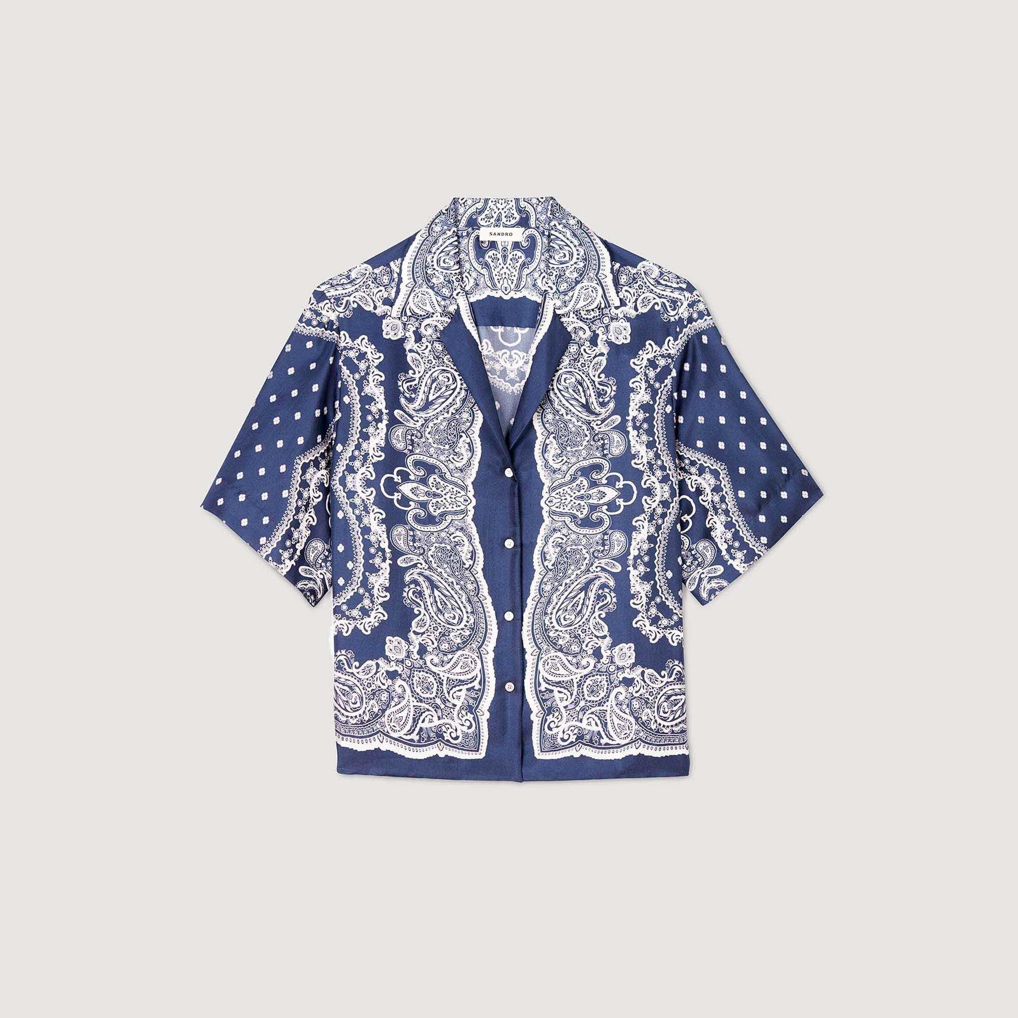 BANDANA PRINT SHIRT - 6