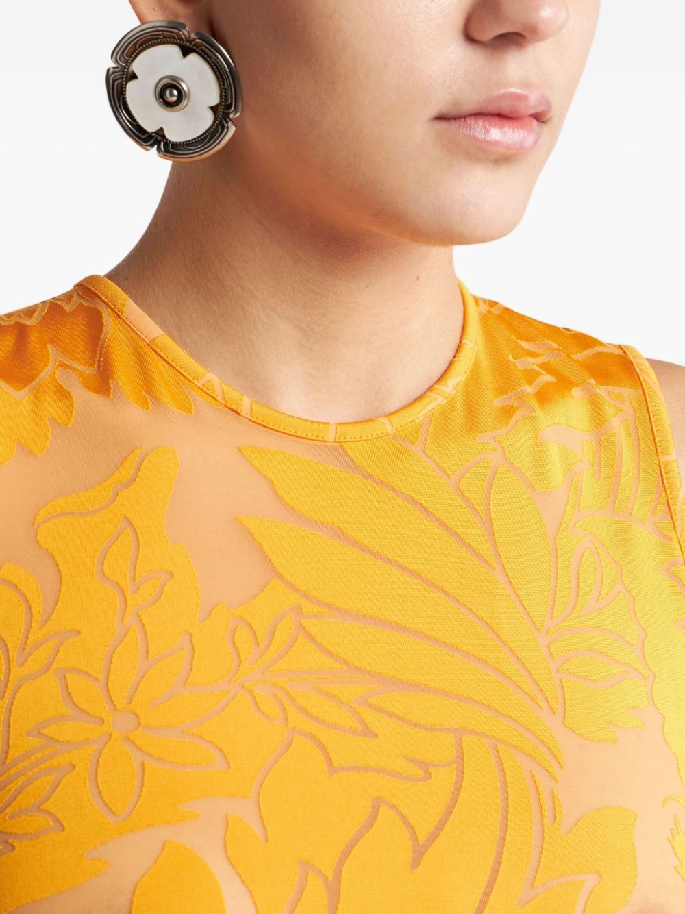 mother-of-pearl earrings - 2