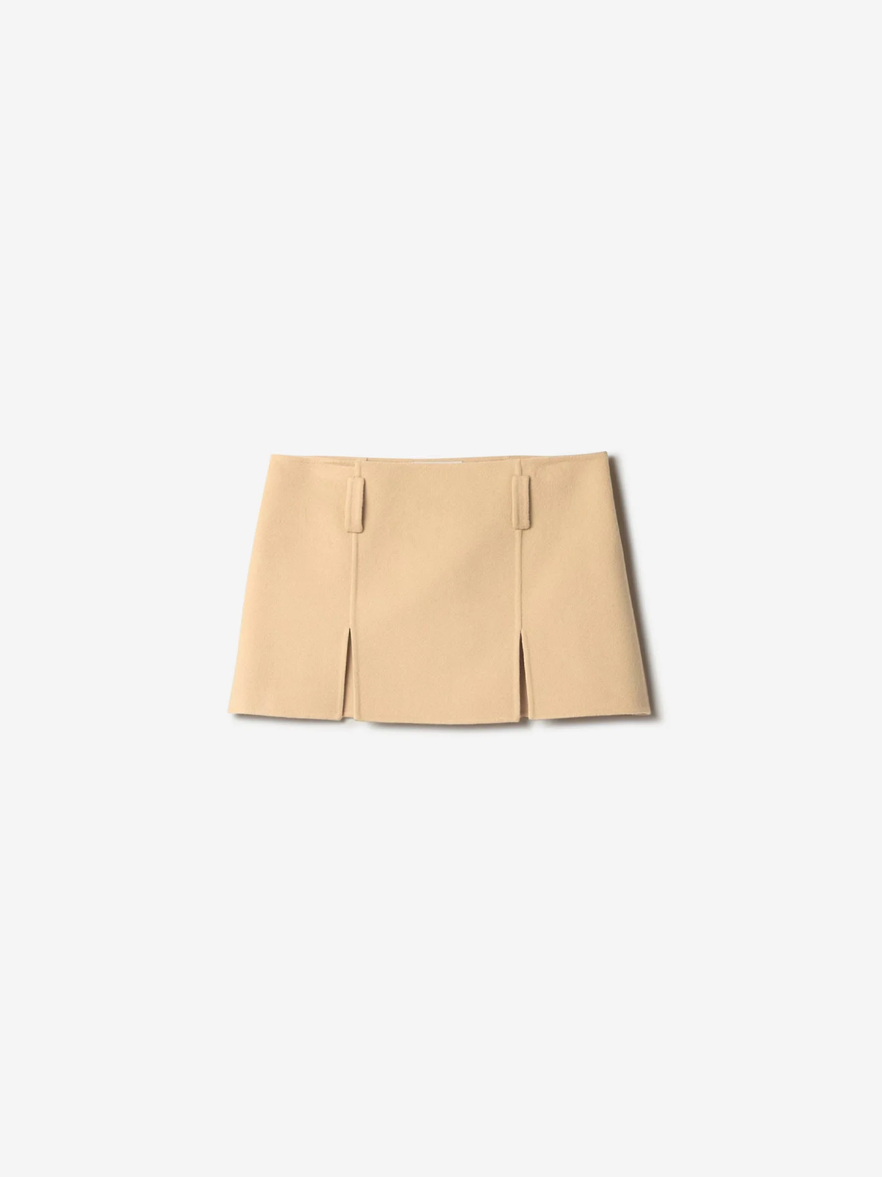 CASHMERE WOOL MINI SKIRT - 1