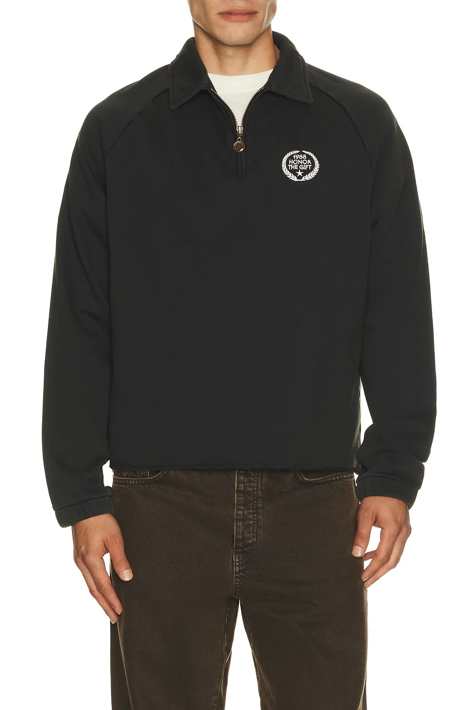 Vintage Terry Quarter Zip - 1