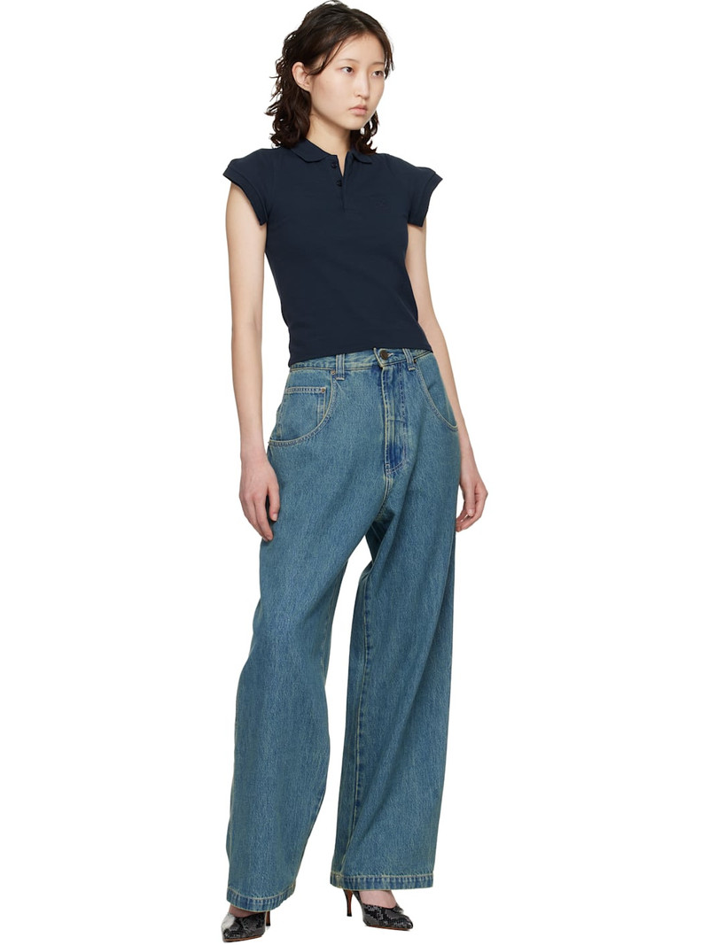 VETEMENTS Blue Hip-Hop Jeans outlook