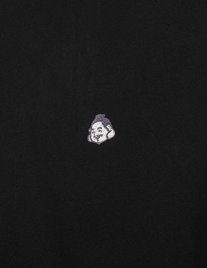 Allover Multi Logos Embroidery Relax Fit Sweatshirt 9