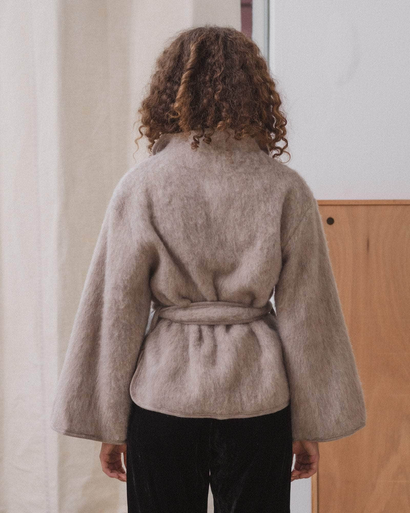BASERANGE Zee Jacket - Brushed Wool outlook