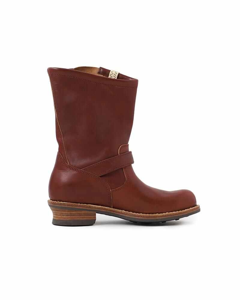 LANDERS BOOTS-FOLK BURGUNDY - 2