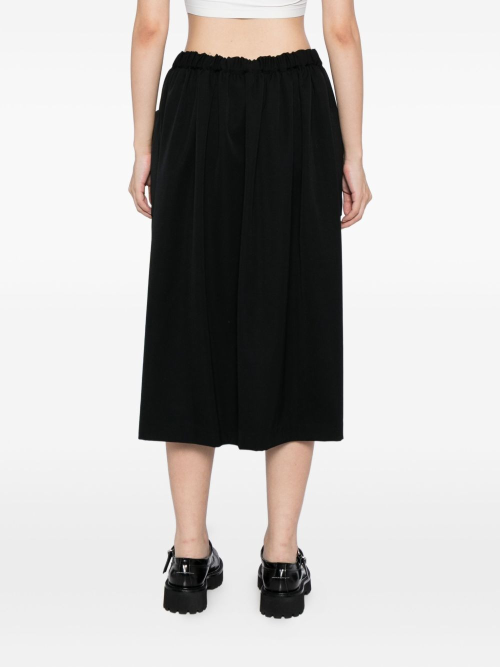 wool midi skirt - 4