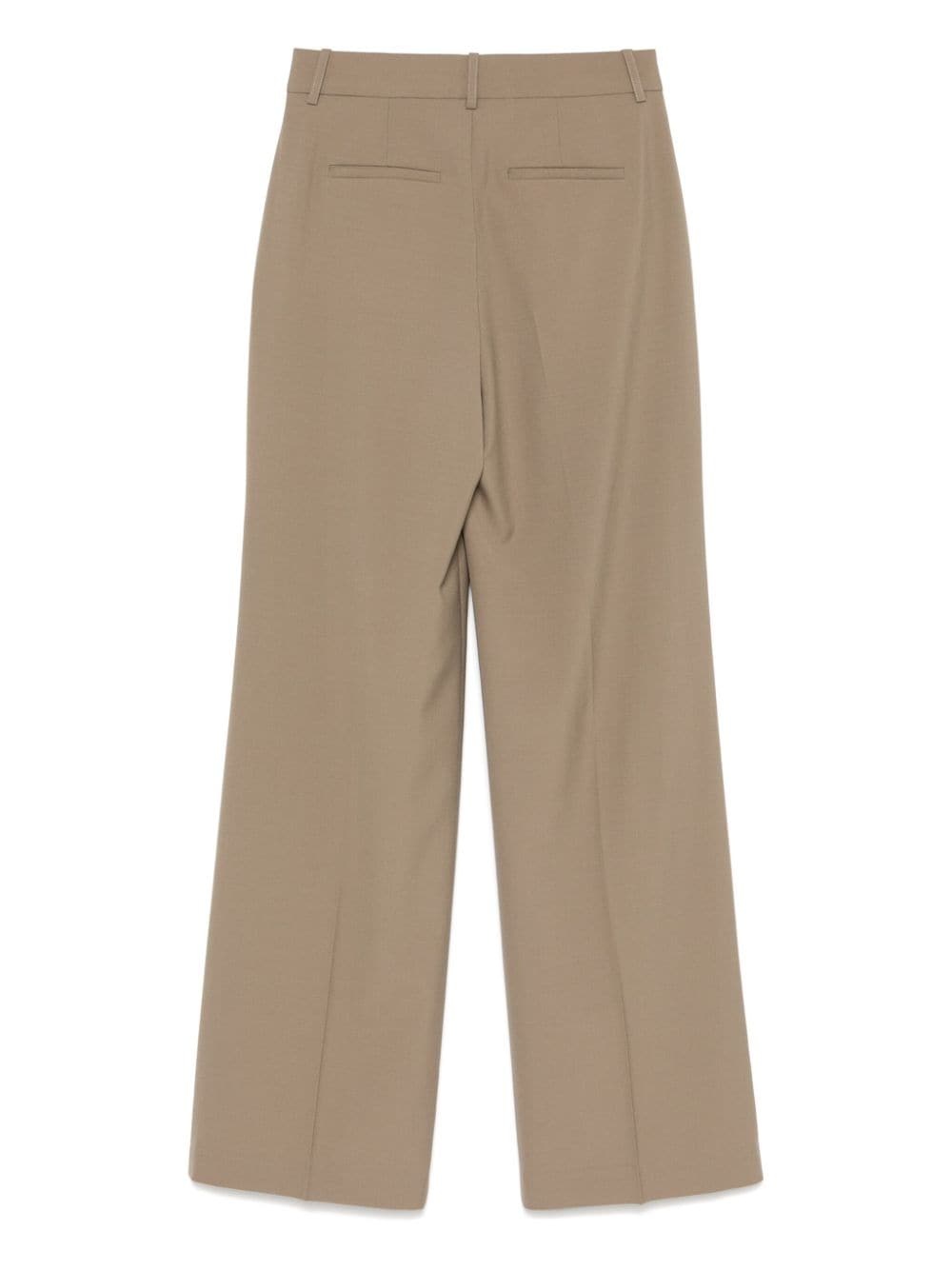 single-pleat trousers - 2