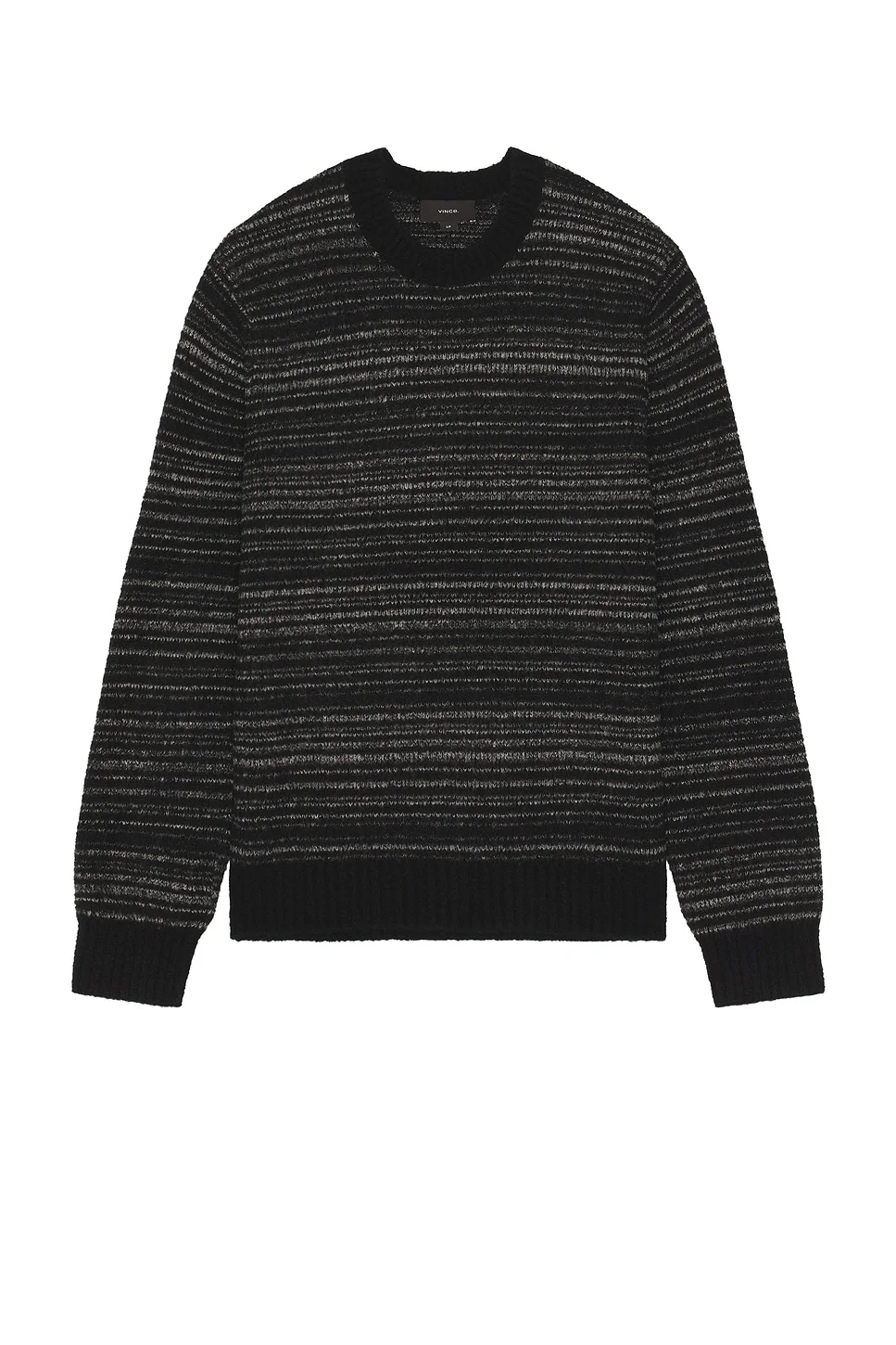 Marled Stripe Long Sleeve Crew - 1