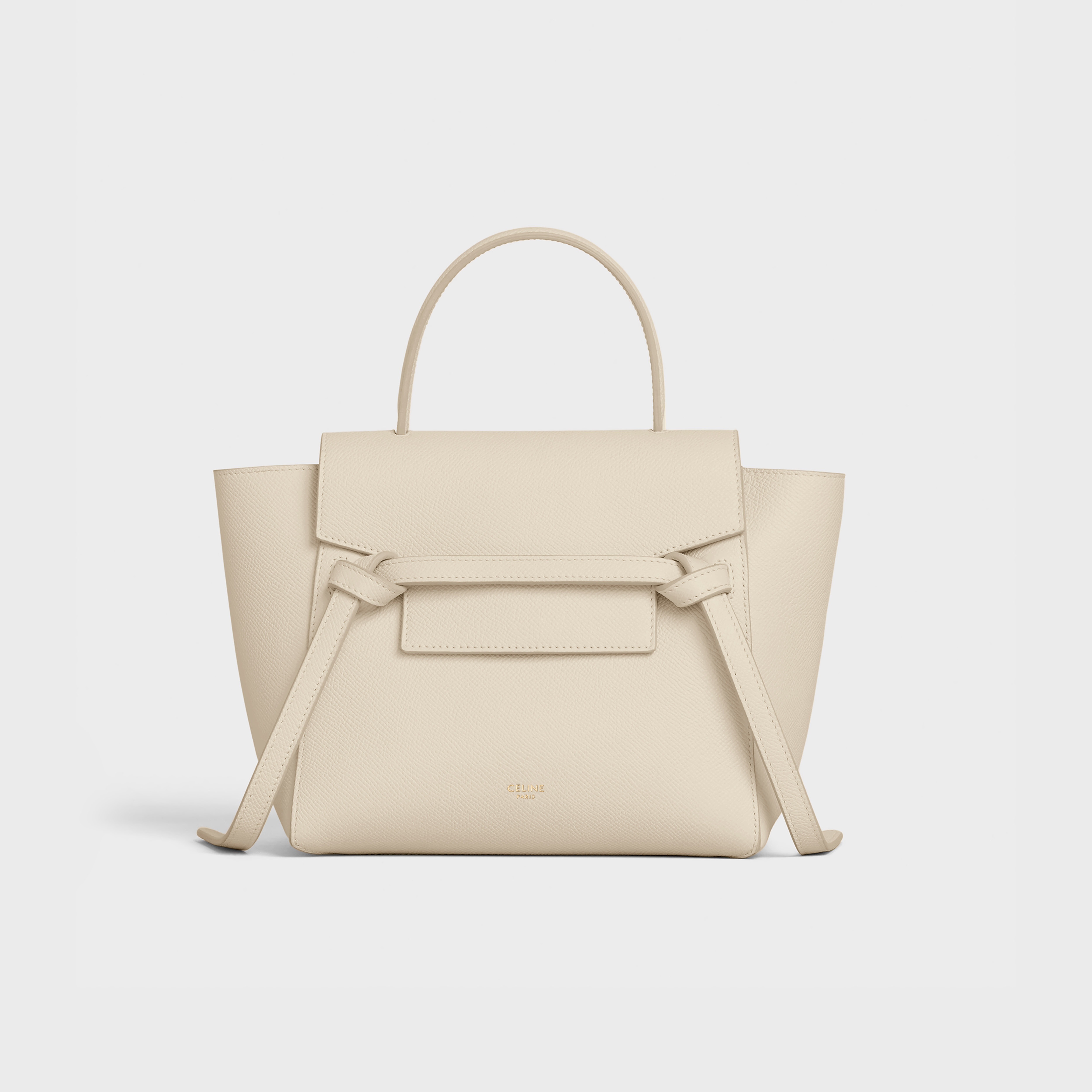 Nano Belt bag in grained calfskin - 1