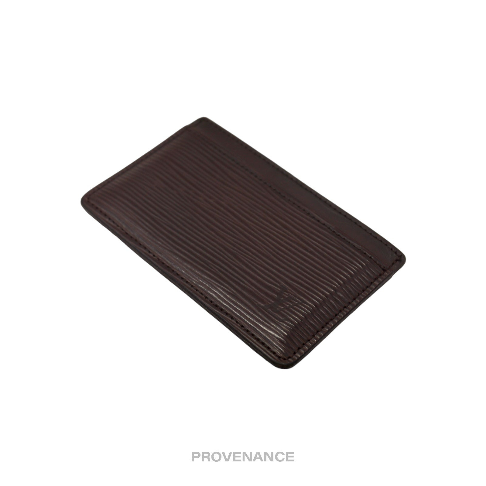 Louis Vuitton Card Holder - Moka Epi Leather - 4
