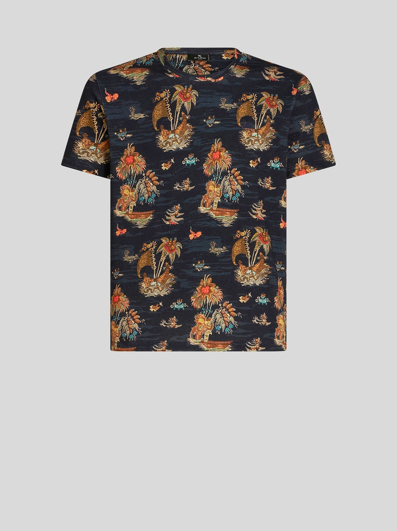 FIGURATIVE PATTERN T-SHIRT 1
