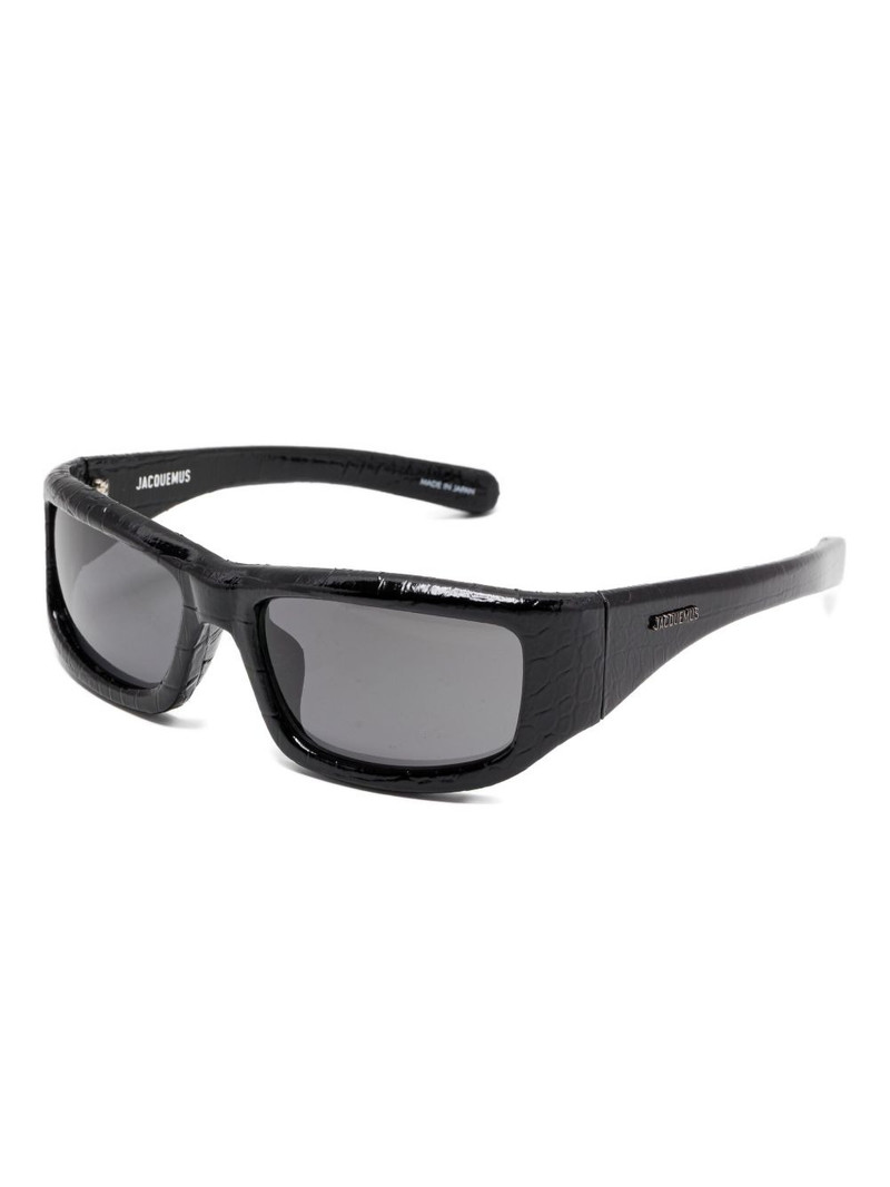 JACQUEMUS rectangle-frame sunglasses outlook