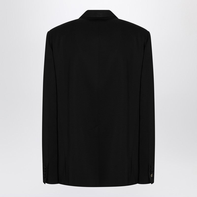 Gucci Black Double-Breasted Wool Suit Men - 2