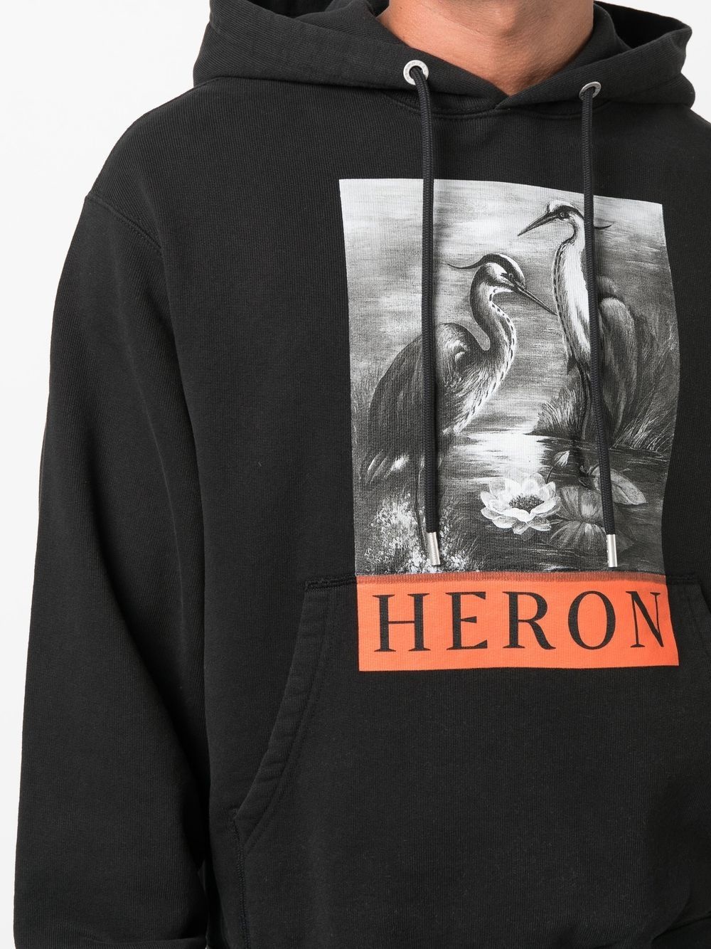 Halftone Heron hoodie - 5