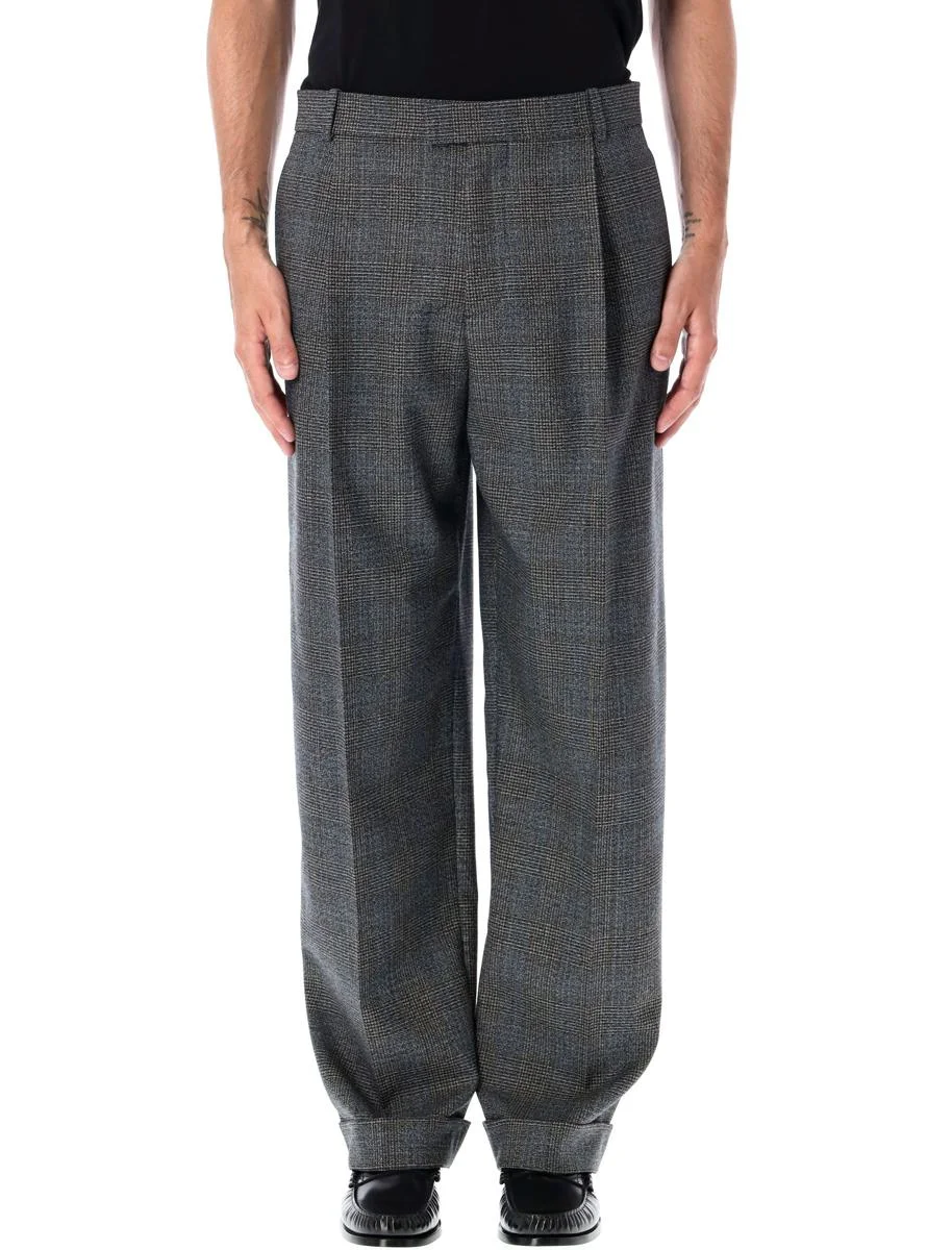 Bottega Veneta Prince Of Walce Wool Pant - 1