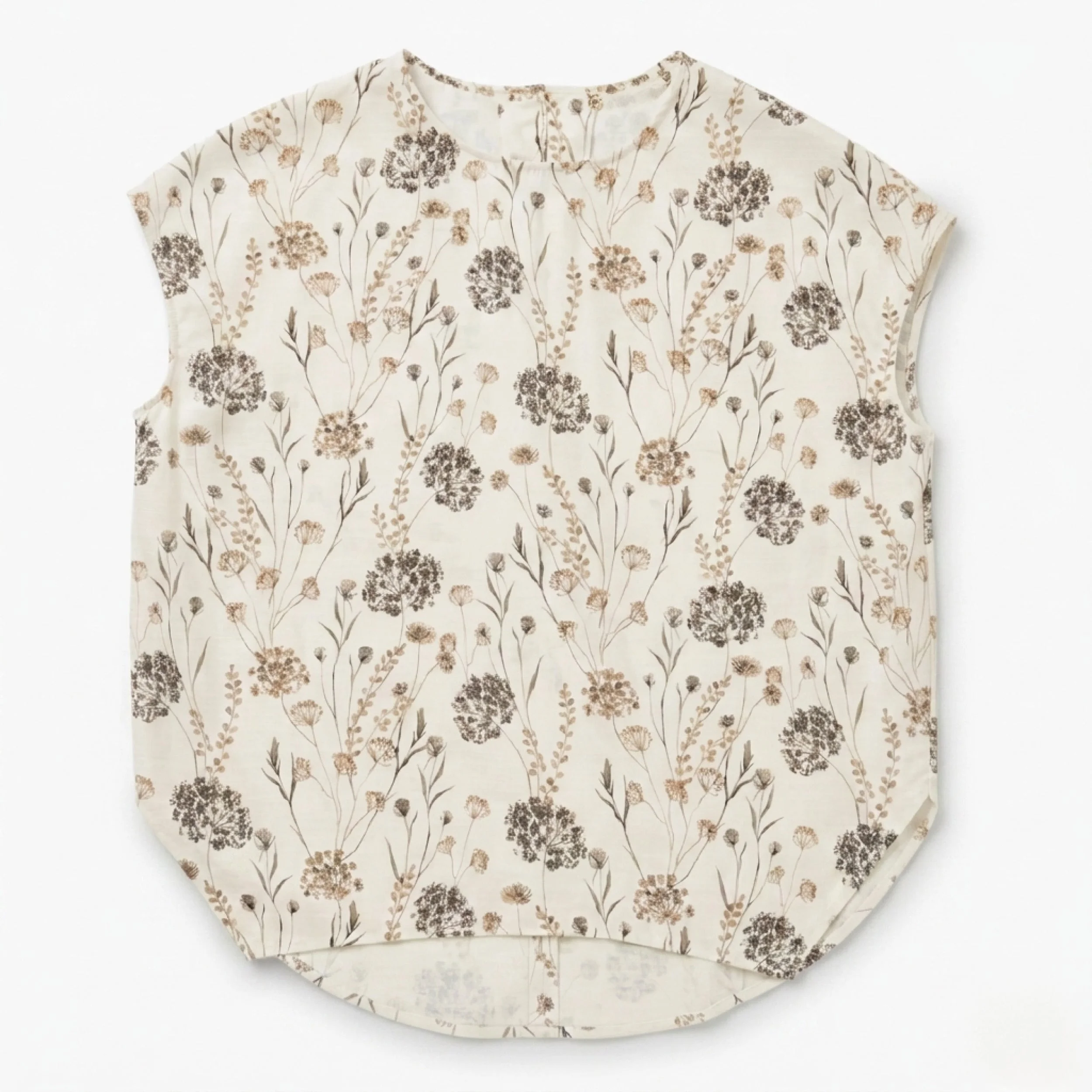 Didion Drape Top - Airy Cotton - 1