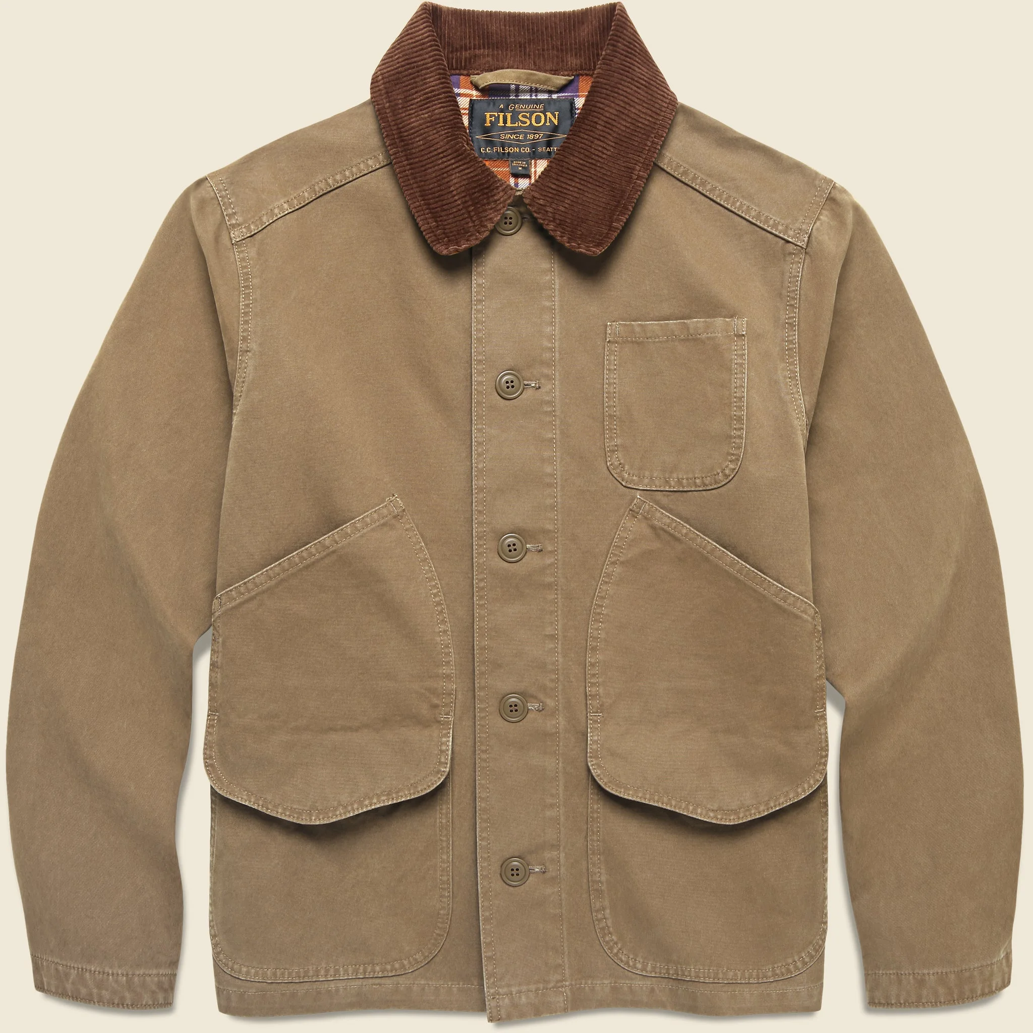 Canvas Outfitter Jacket - Kangaroo - 1