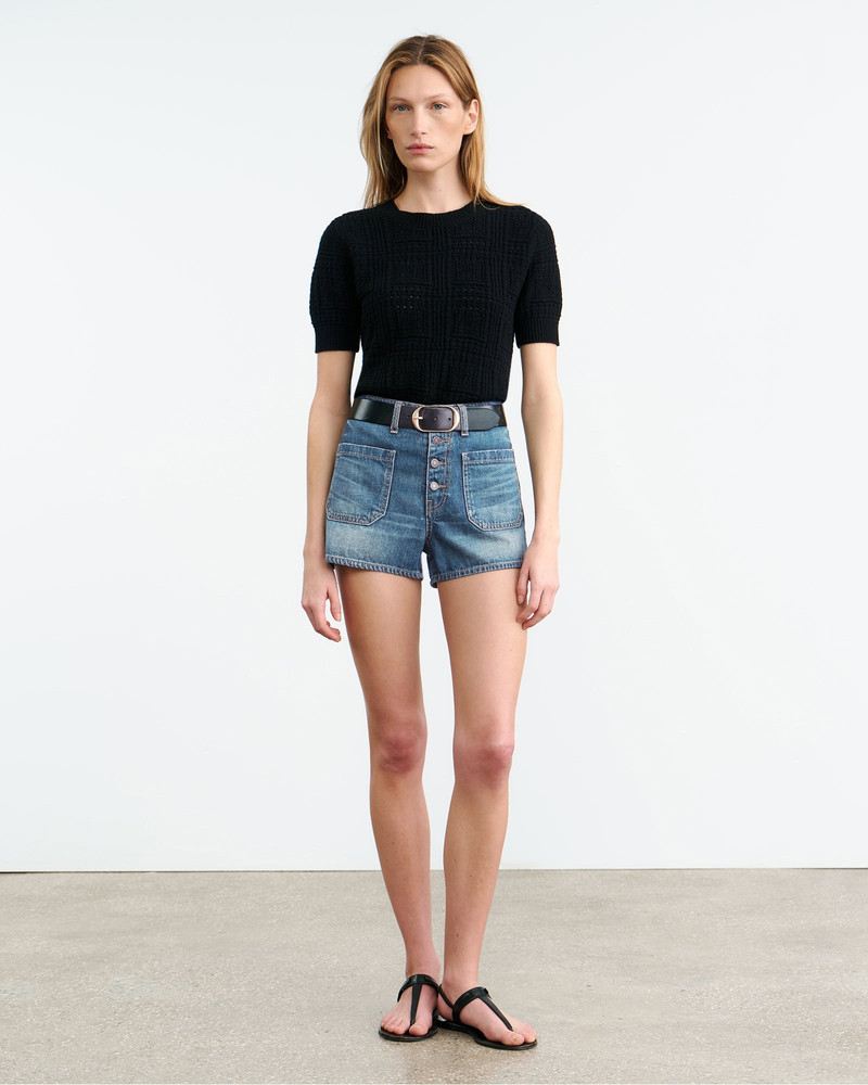 NILI LOTAN HARLEY DENIM SHORT outlook
