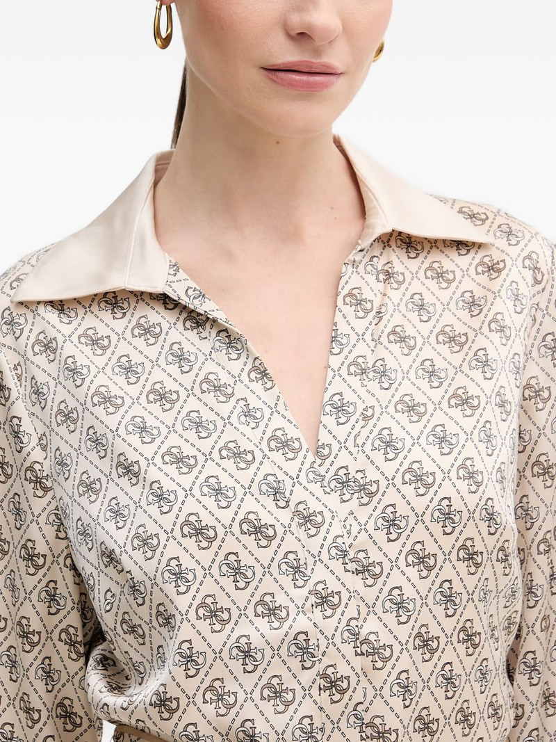 Blerta collar belted dress 4