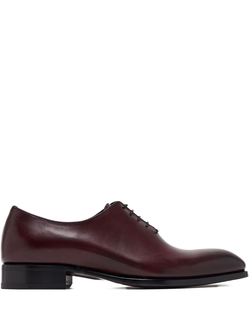 leather lace-up oxford shoes - 1