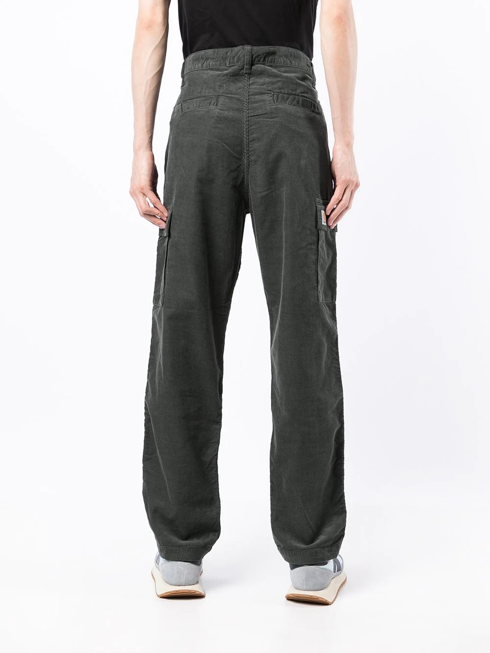 regular-cut cargo trousers - 4