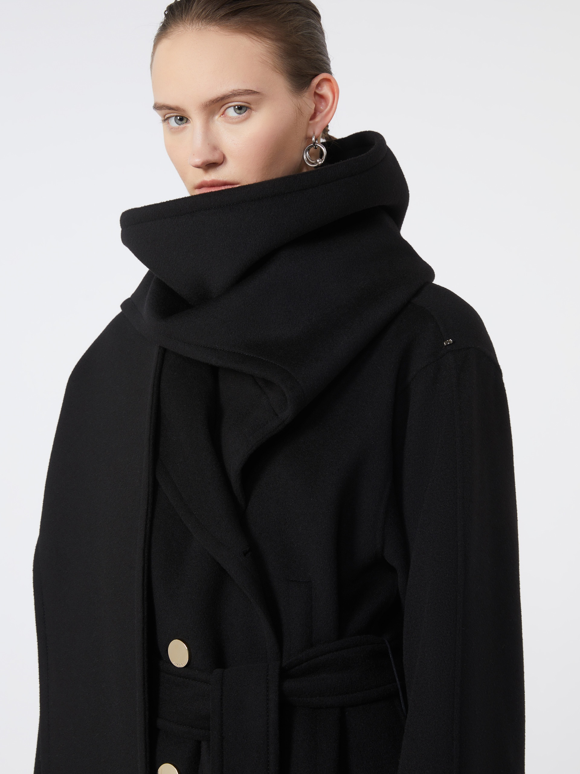 BALDO Scarf-neck coat - 5