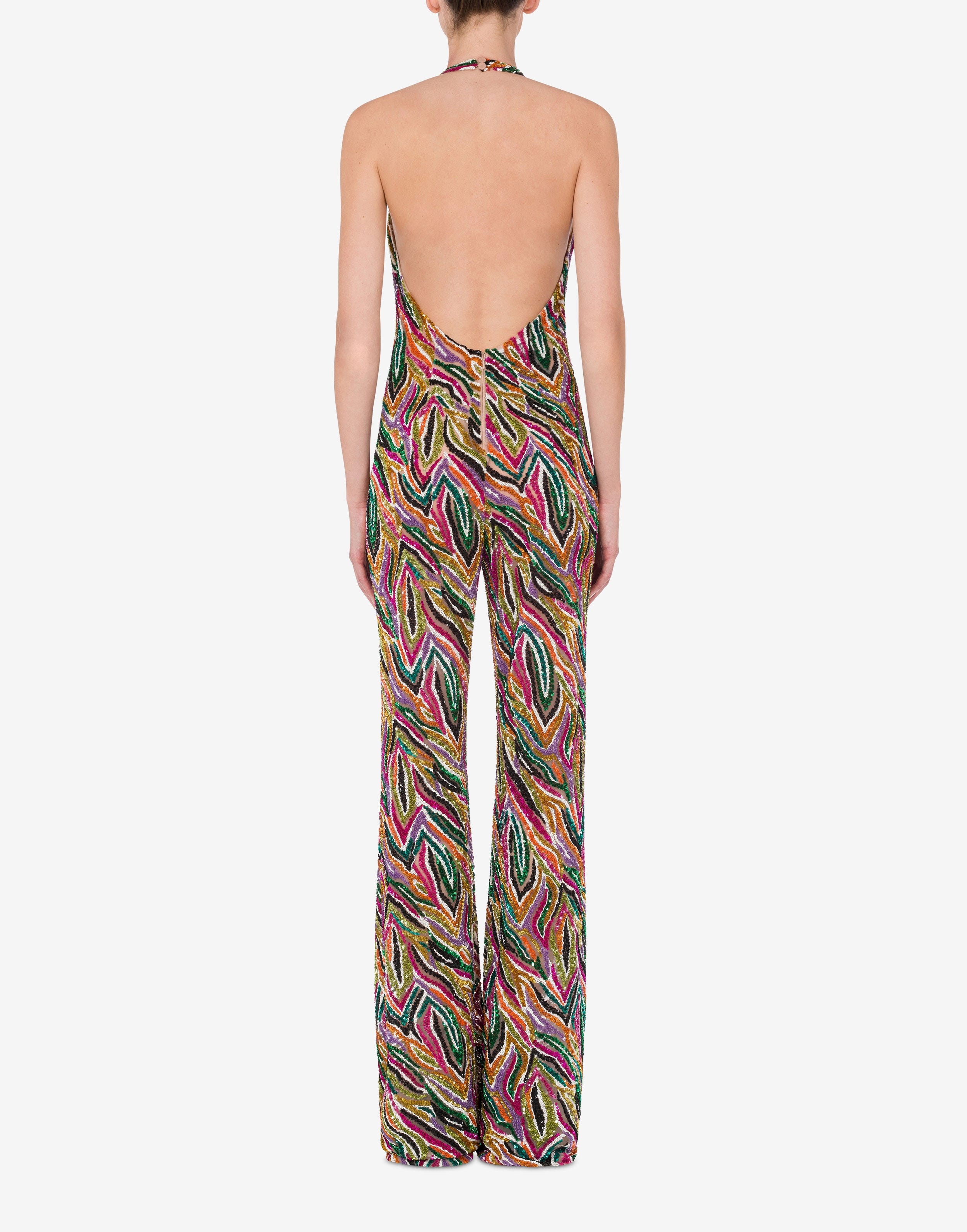 SEQUINNED 60S JUMPSUIT - 3